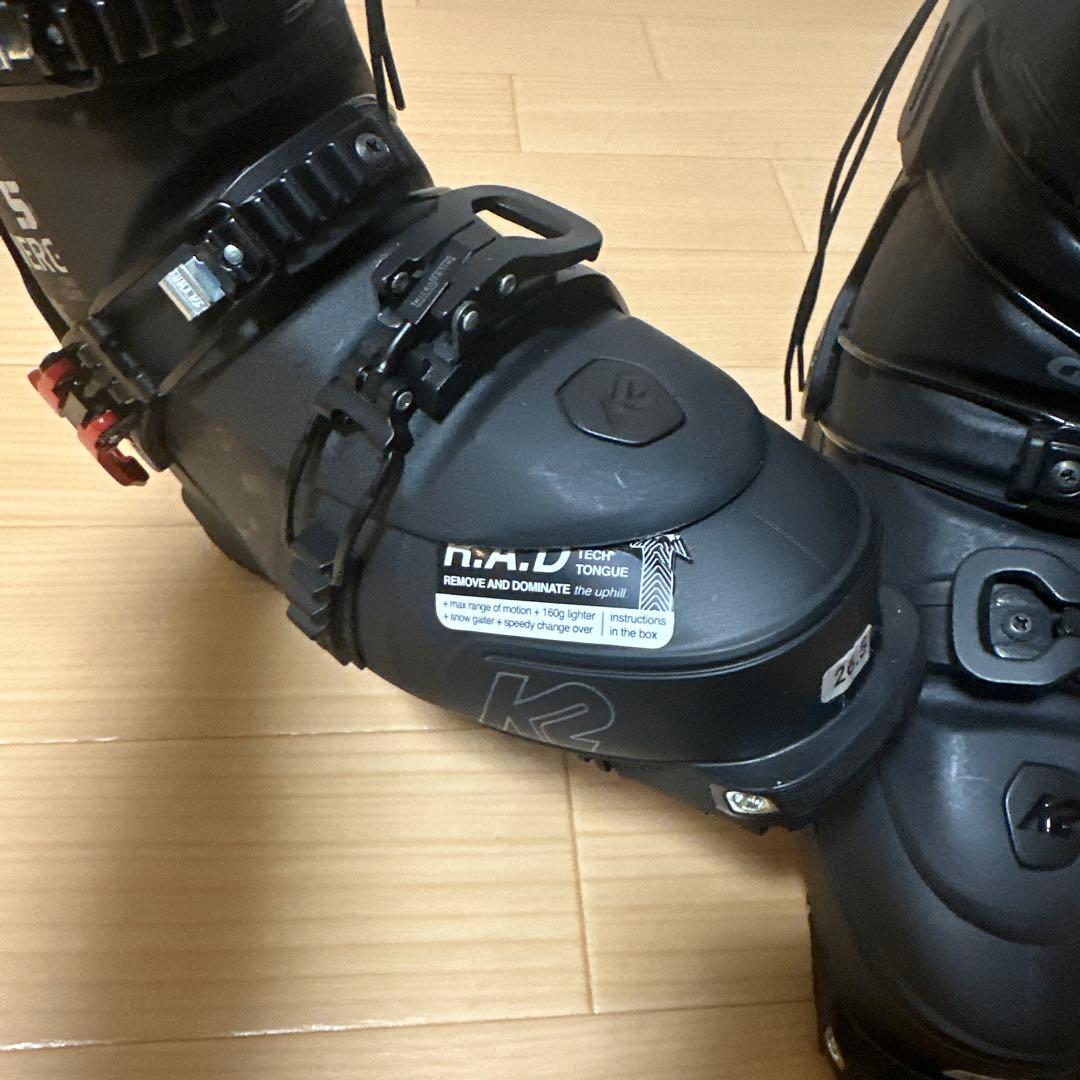 K2 Diverge SC 2023 スキーブーツ 26.5cm ブラック FT