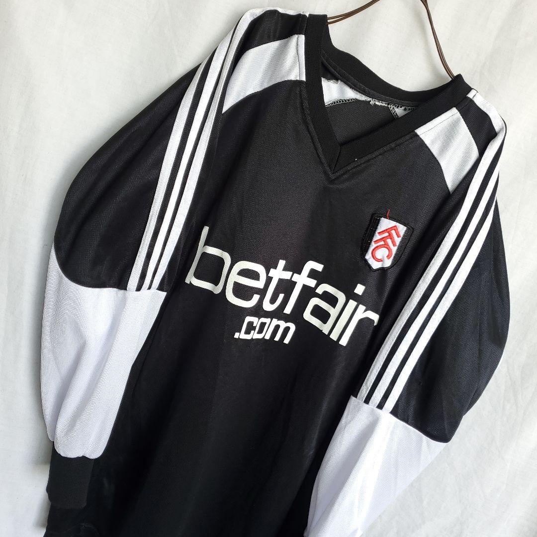 イングランド フルハム プレミアリーグ ユニフォーム 長袖 ゲームシャツ