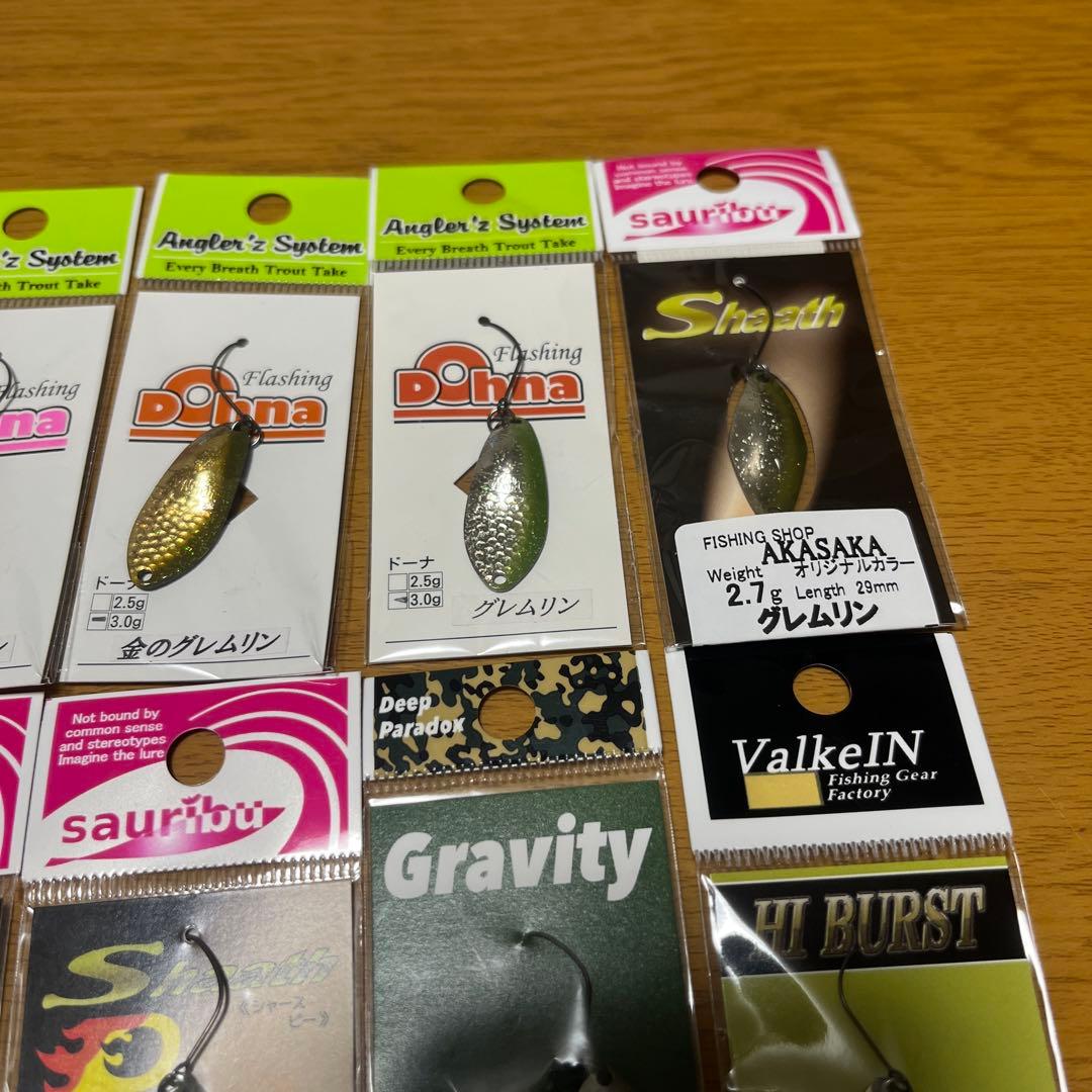 アカサカ釣具オリカラ　10枚セット