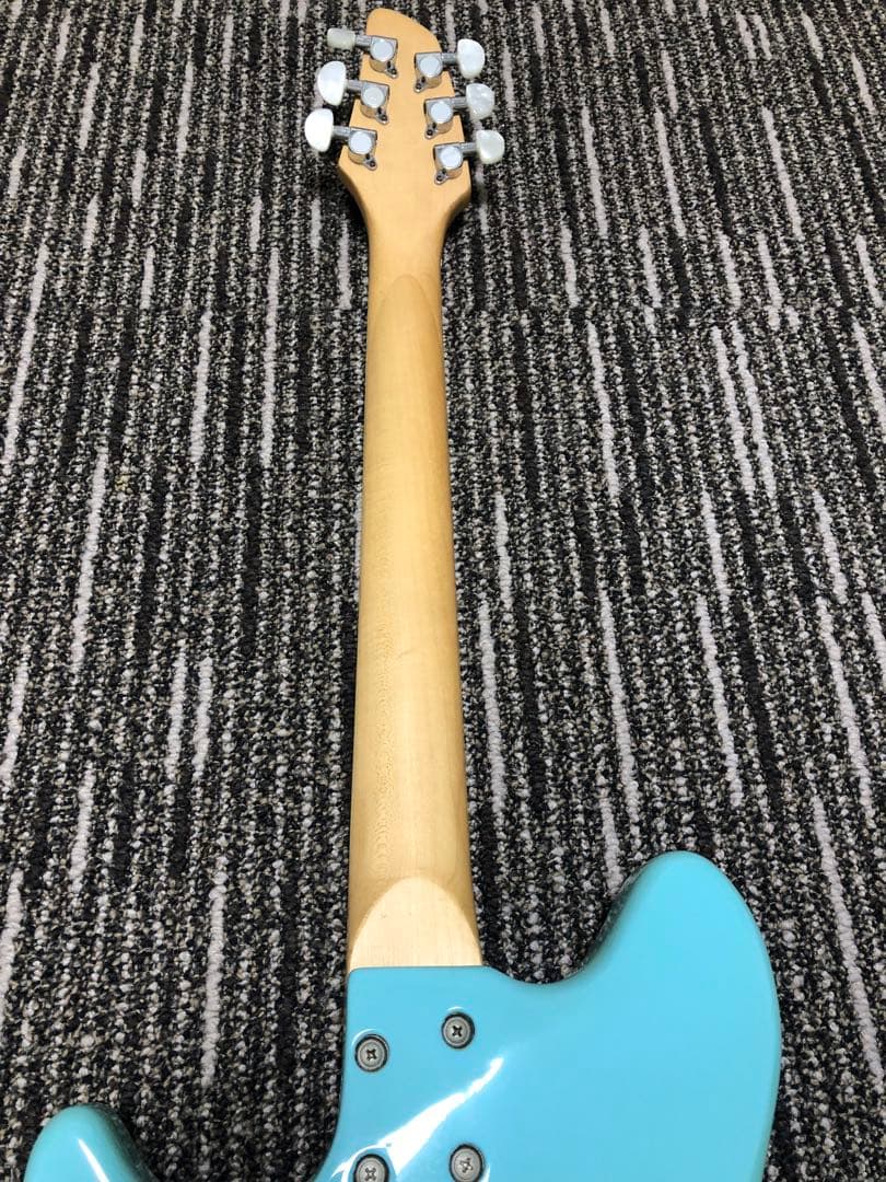 EVH風　Solfege エレキギター アクアブルー