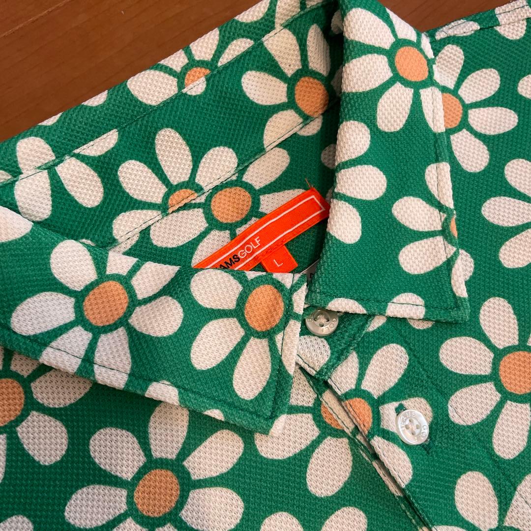 【渋野日向子 着用モデル】BEAMS GOLF ポロシャツ Lサイズ