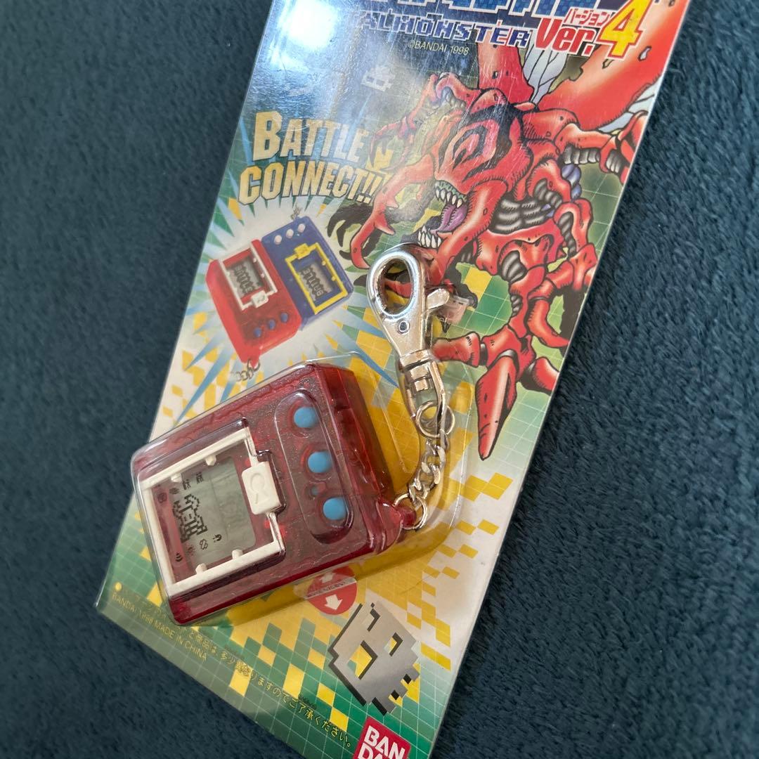 デジタルモンスター ver.4 クリアレッド　デジモン　初代