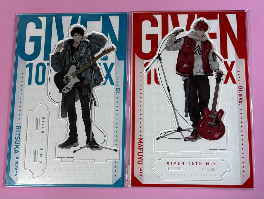 ギヴン　ギヴン展　つながるBIGアクリルスタンド　真冬　立夏