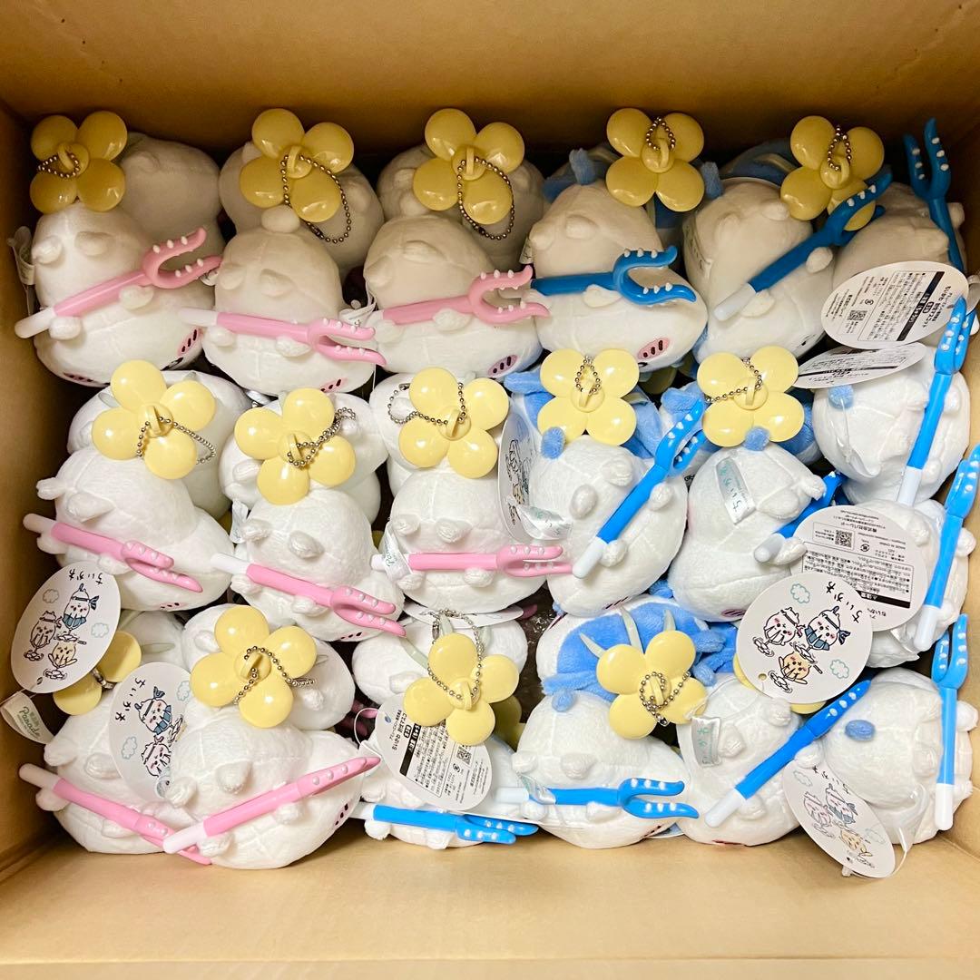 ちいかわ プライズ 討伐マスコット ぬいぐるみ 3種67個セット