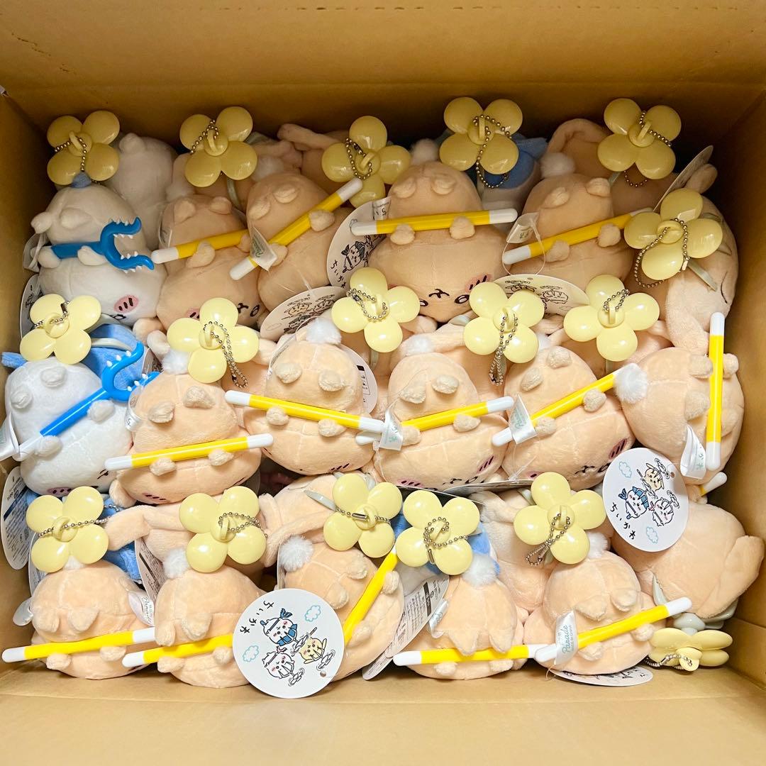 ちいかわ プライズ 討伐マスコット ぬいぐるみ 3種67個セット