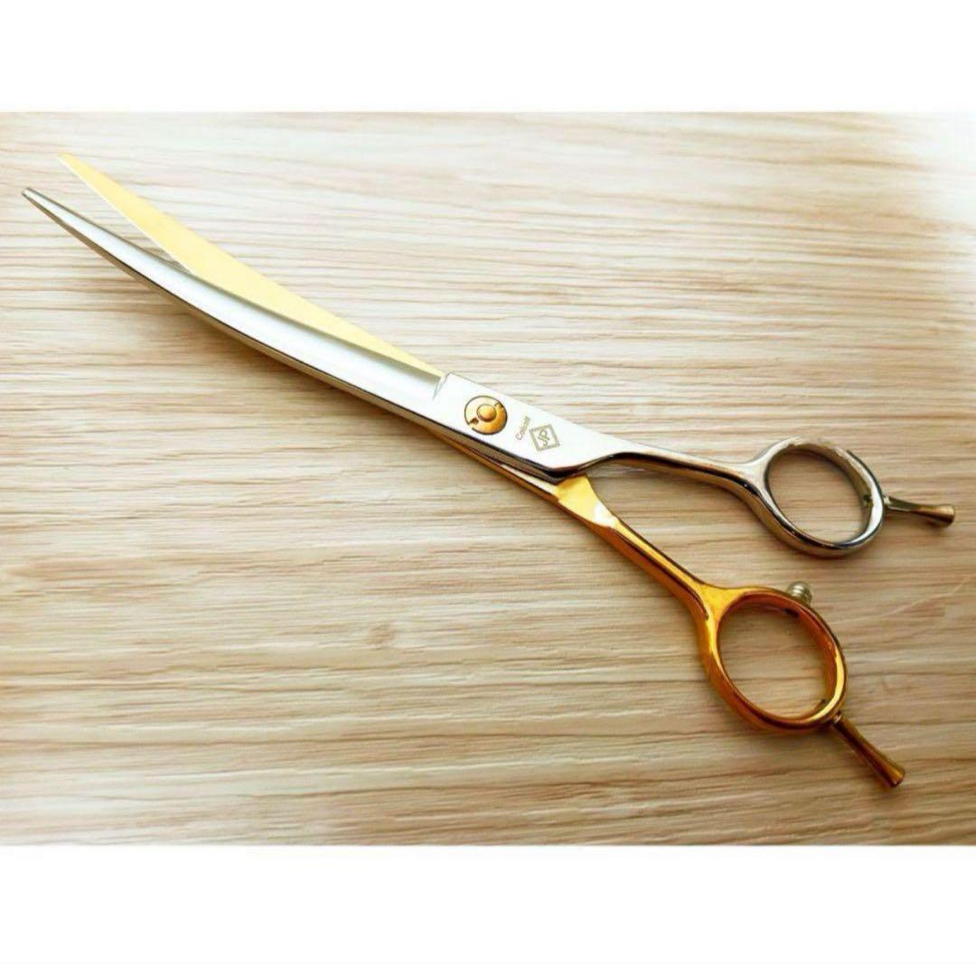 最高級カーブシザー✨切れ味抜群✨トリミングシザートリマートリミングペット