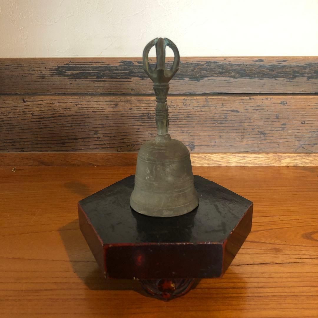 澄んだ音が響き渡る江戸期の五鈷鈴