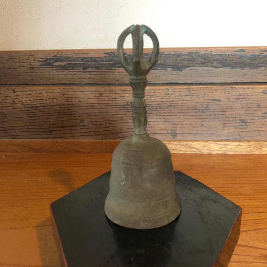 澄んだ音が響き渡る江戸期の五鈷鈴