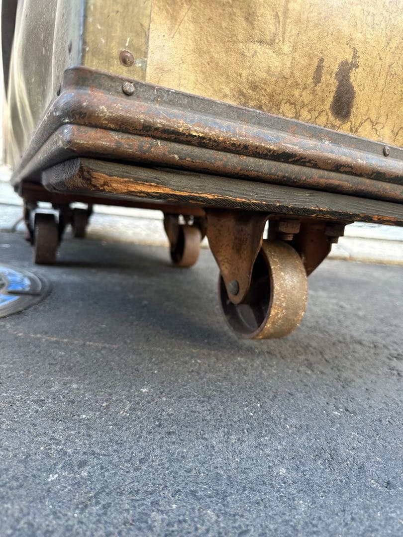 アンティーク台車　キャスター付き　レトロ