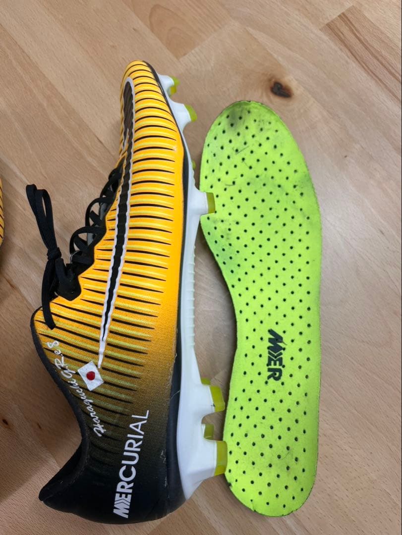 原口元気選手着用　NIKE マーキュリアル　完全別注品