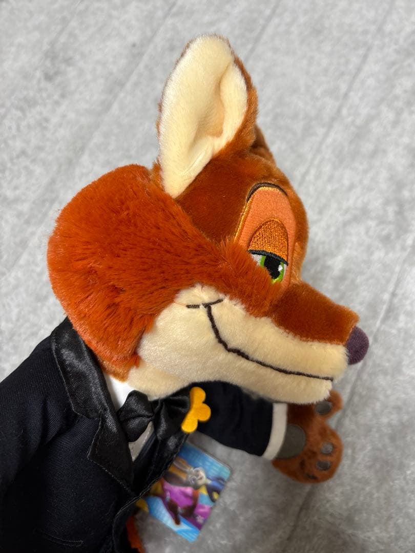 ディズニーストア ニック・ワイルド ぬいぐるみ フォーマル ズートピア2