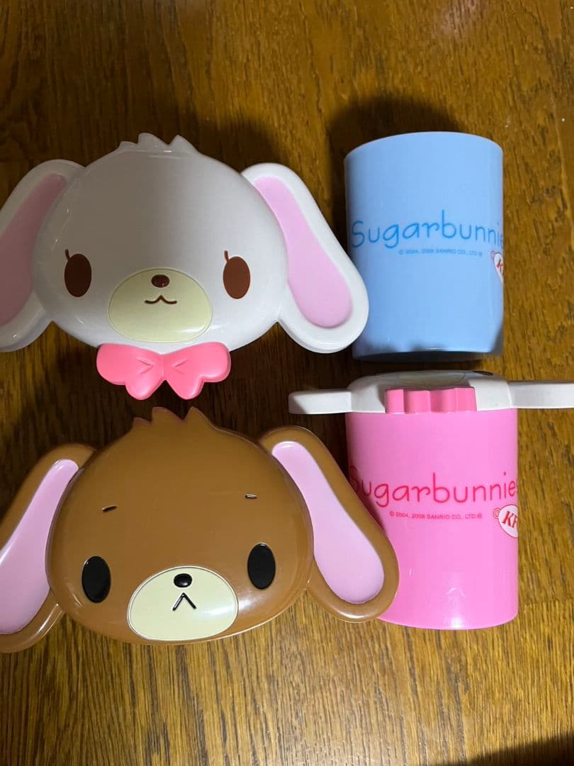 Sugarbunnies シュガーバニーズ　ケンタッキー　フリーケース4個セット