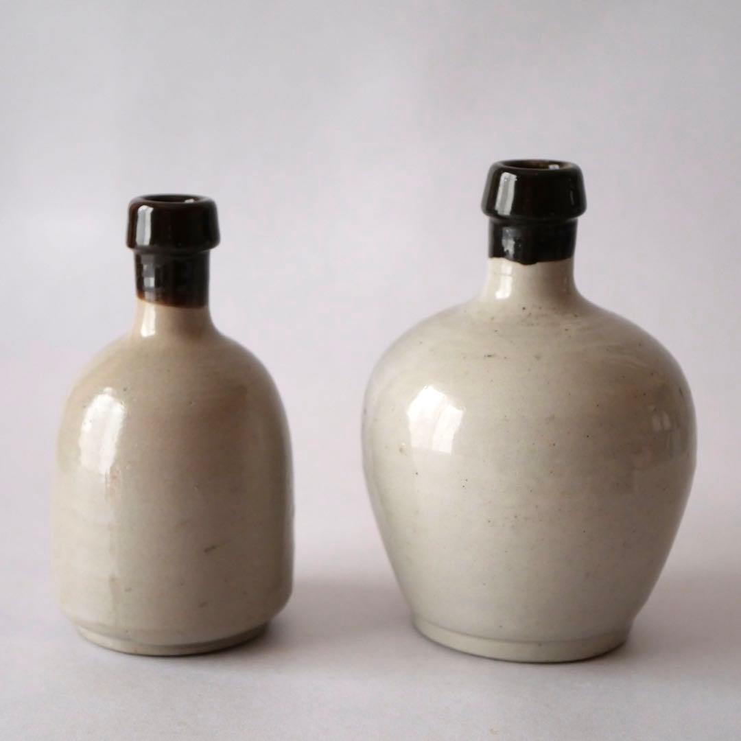 分銅富士 太田醤油製造 コンプラ瓶 富士山 輸出用 レトロ 波佐見 /SN