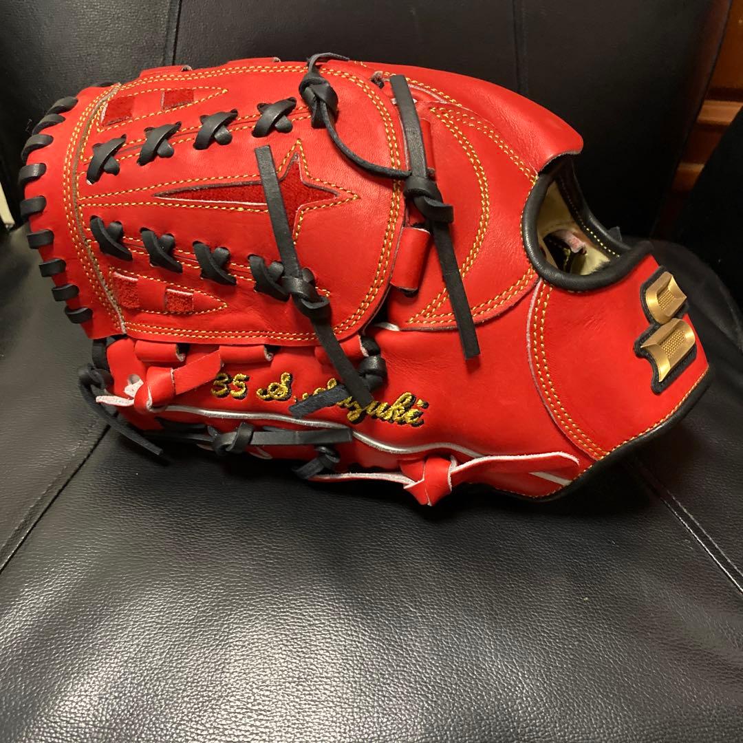 千葉ロッテマリーンズ　鈴木 昭汰選手　支給品グローブ