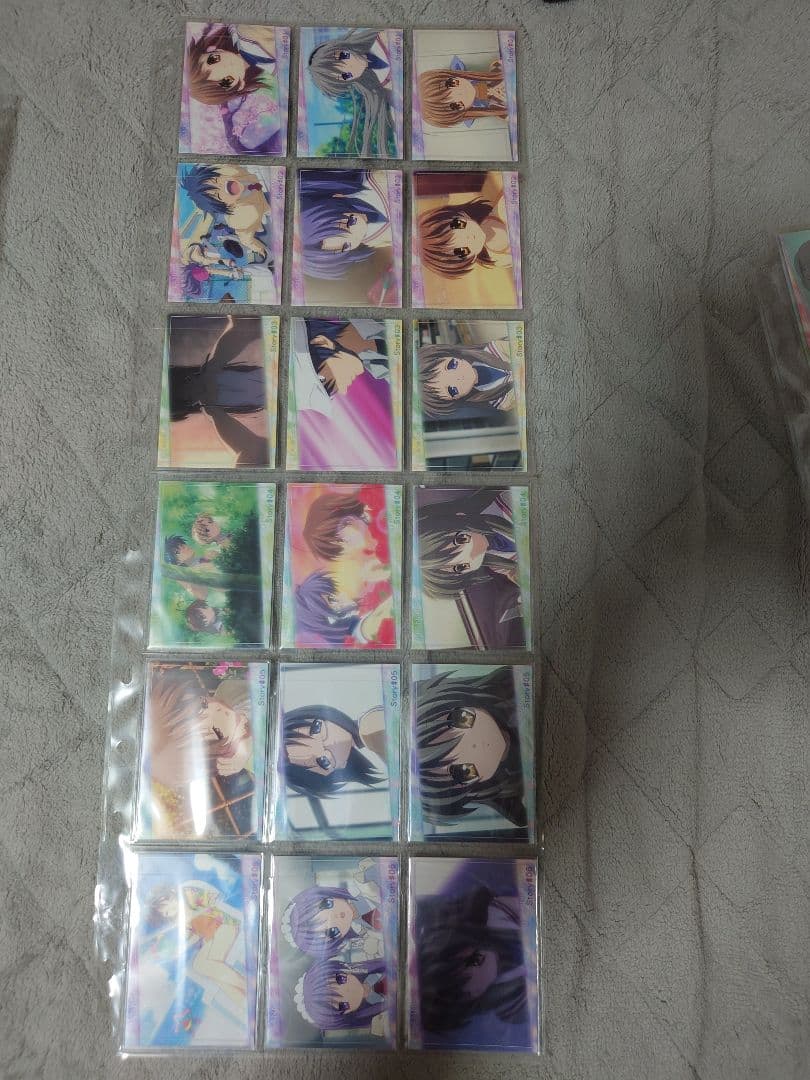 959.CLANNAD トレーディングカード全84種フルコンプリートセット+PR