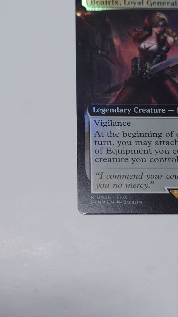 MTG FF 忠実なる将軍、ベアトリクス 拡張 Foil