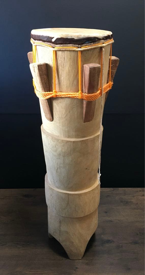 高さ　112cm 民族楽器　ヴィンテージ　レア　打楽器　太鼓　民族