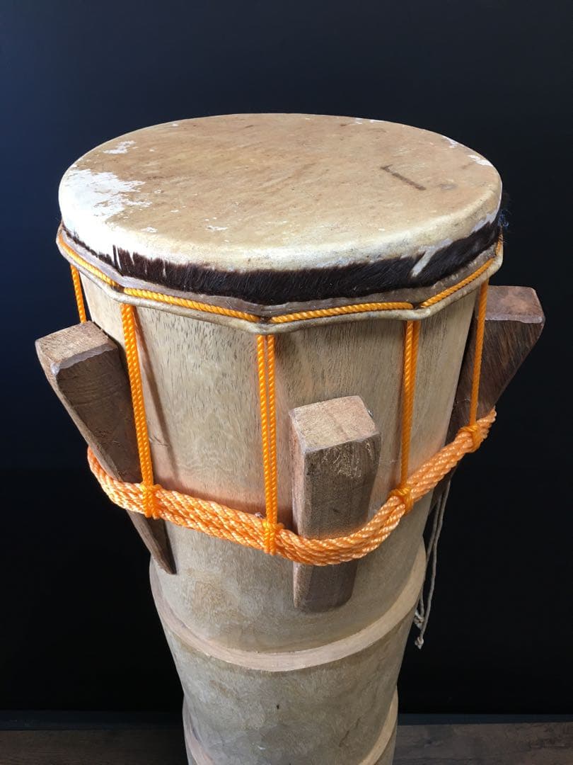 高さ　112cm 民族楽器　ヴィンテージ　レア　打楽器　太鼓　民族