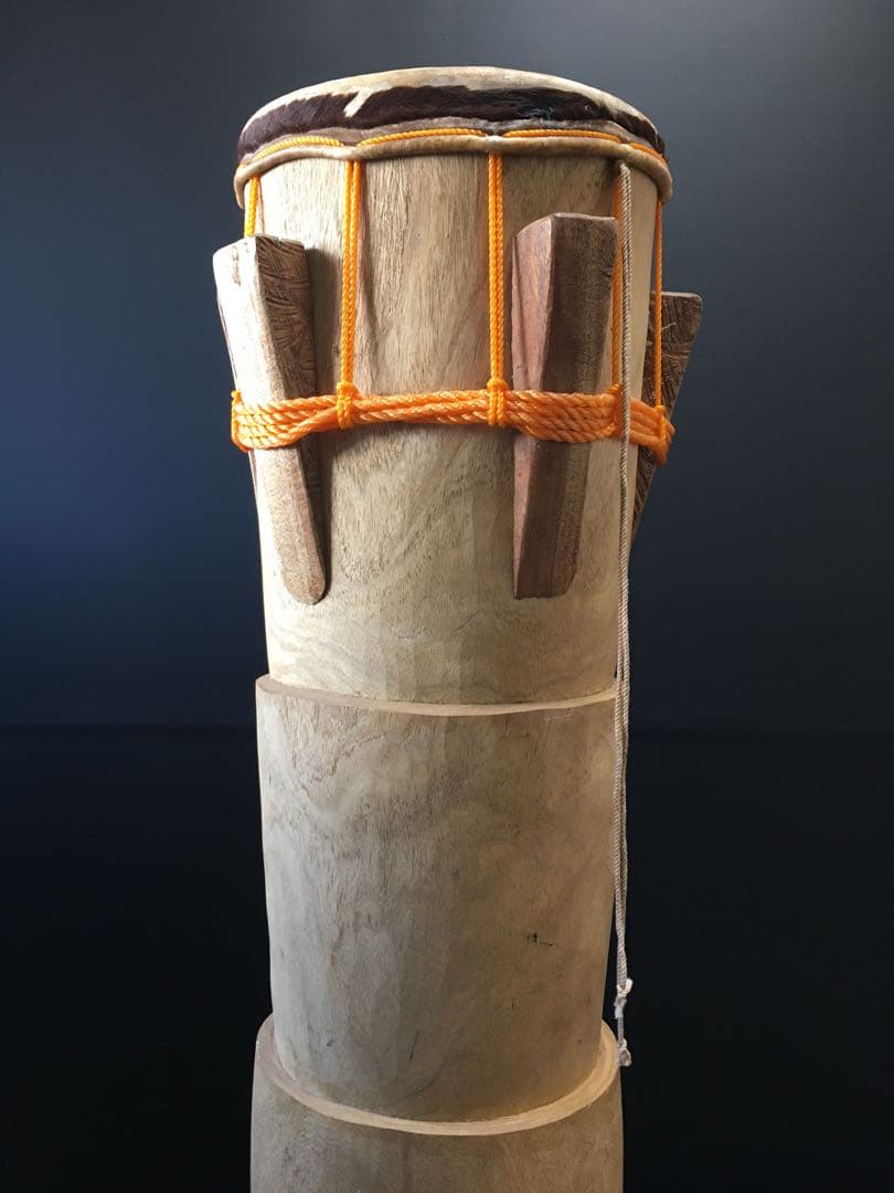 高さ　112cm 民族楽器　ヴィンテージ　レア　打楽器　太鼓　民族