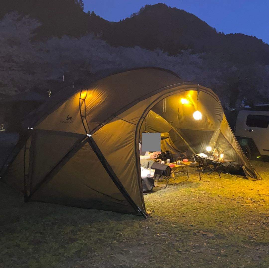 【美品】TOMOUNT Gmoon tent-x　大型ドームテント
