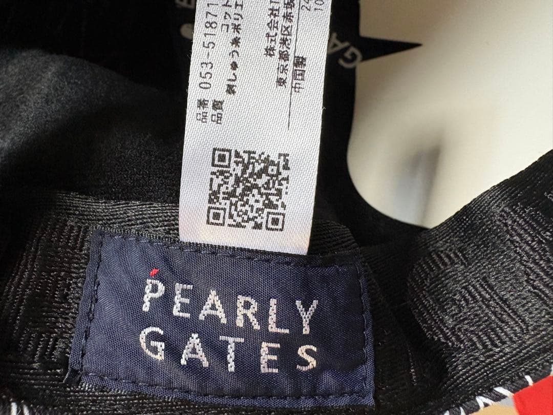 PEARLY GATES 星柄キャップ