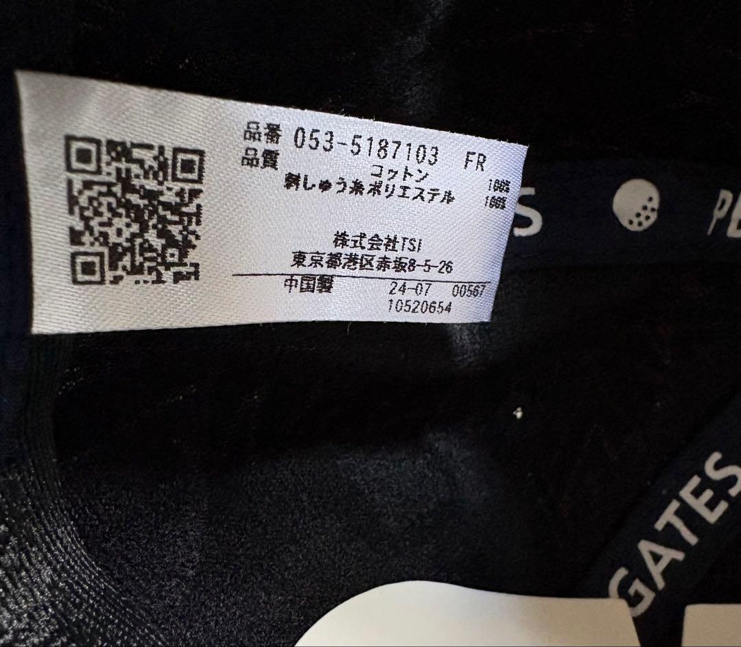 PEARLY GATES 星柄キャップ