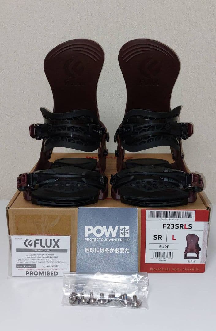 ビンディング　FLUX　SR　22－23　Lサイズ　27cm〜