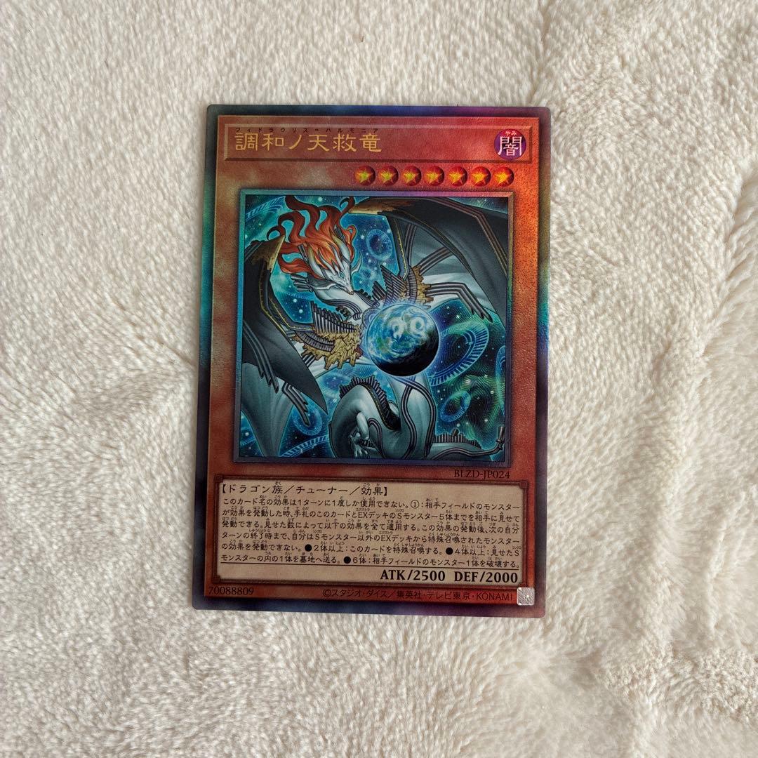 遊戯王　ブレイジングドミニオン 調和の天救龍