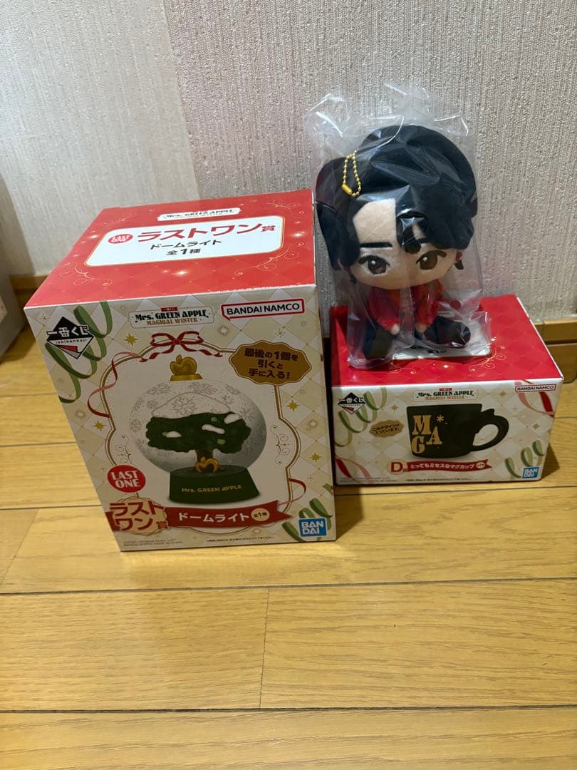 一番くじ　ミセスグリーンアップル　A賞　D賞　ラストワン賞　セット