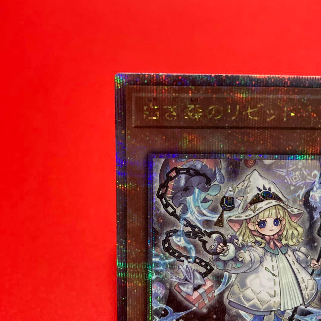 遊戯王　白き森のリゼット クォーターセンチュリーシークレットレア