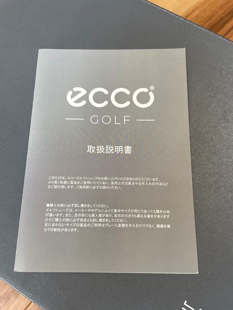 ecco ゴルフシューズ バイオム ハイブリッド4 ボア　ラウンド3回のみ