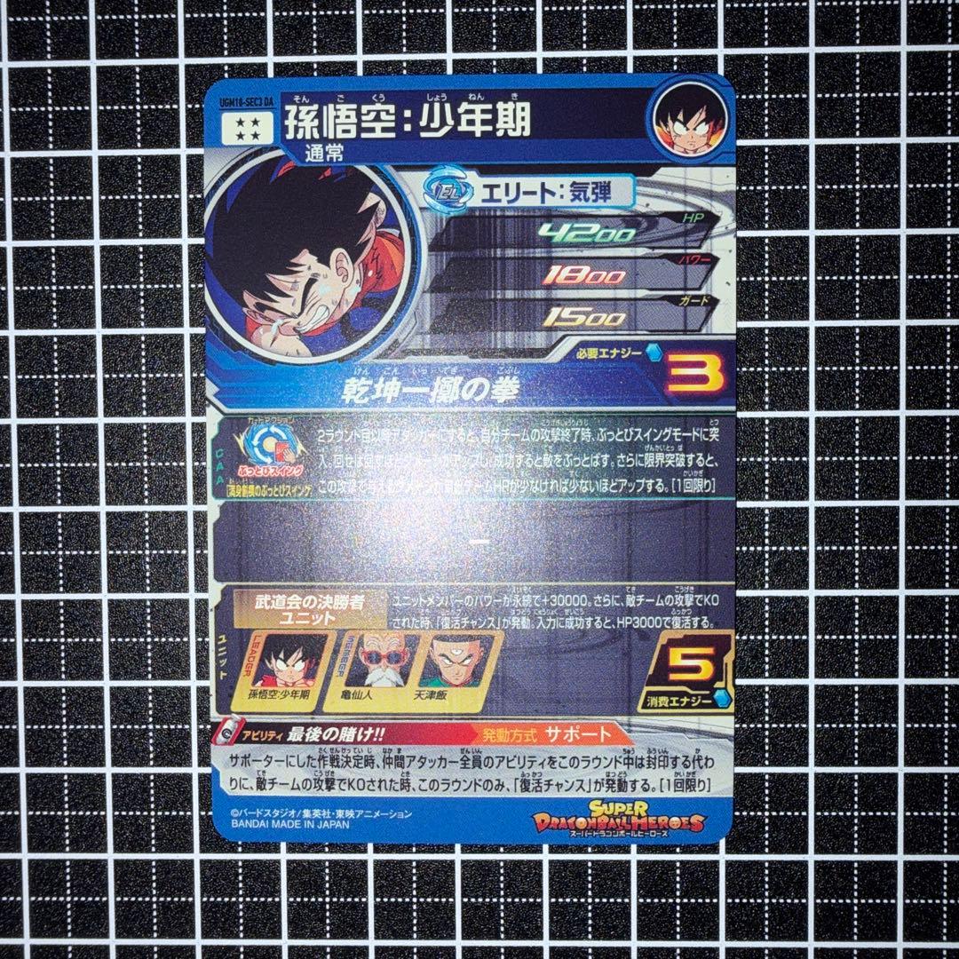 UGM10-SEC3 DA 孫悟空:少年期