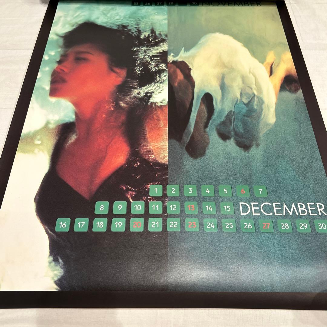 中森明菜　カレンダー　NAKAMORI AKINA calendar