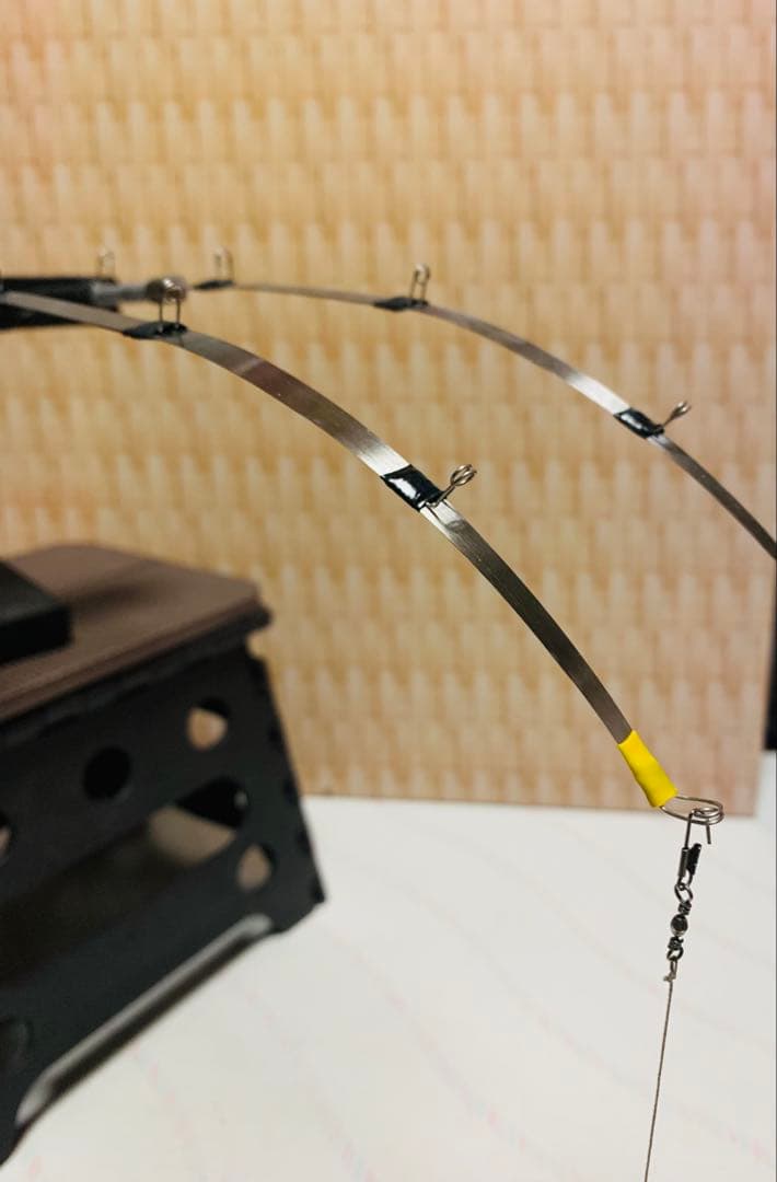 オススメ　氷上ワカサギ釣り　ステンレス穂先　２本　　250ミリ