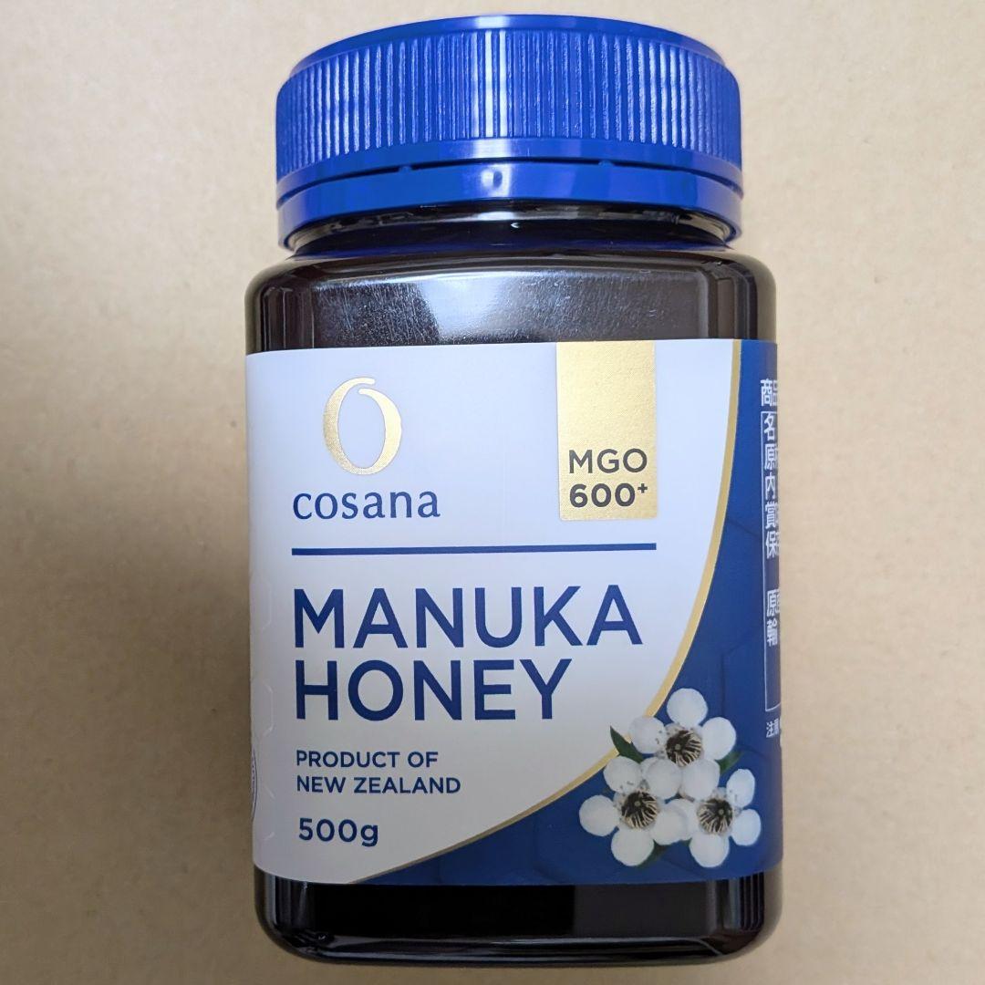 コサナ　マヌカハニー　MGO600　500g×1個