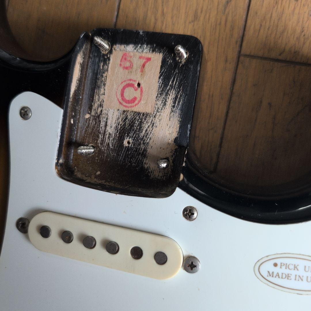 JVシリアル FENDER JAPAN ビンテージ　ST57モデル！