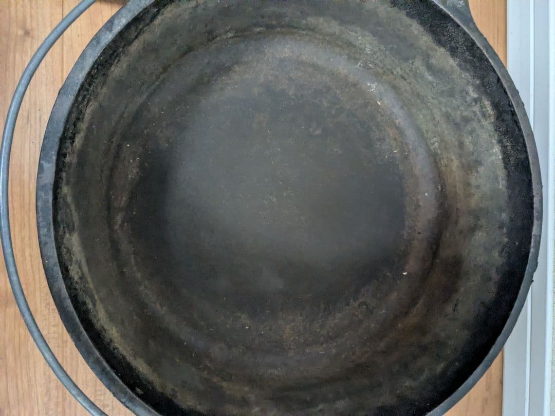 【希少デザイン】　LODGE　キャンプオーヴン　12インチ　ダッチオーブン