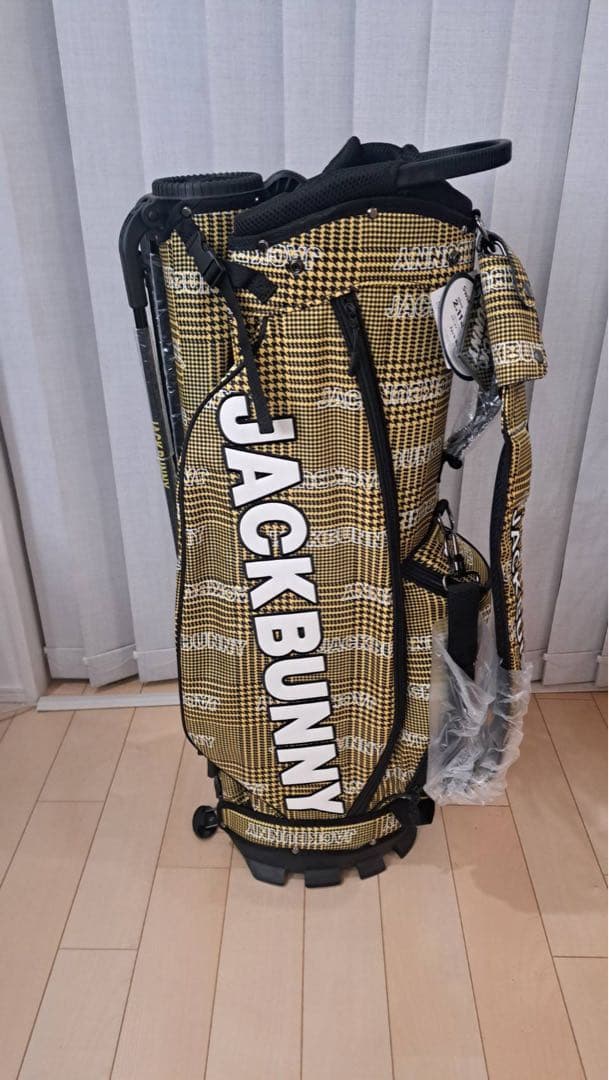 JACKBUNNY チェック柄 キャディバッグ