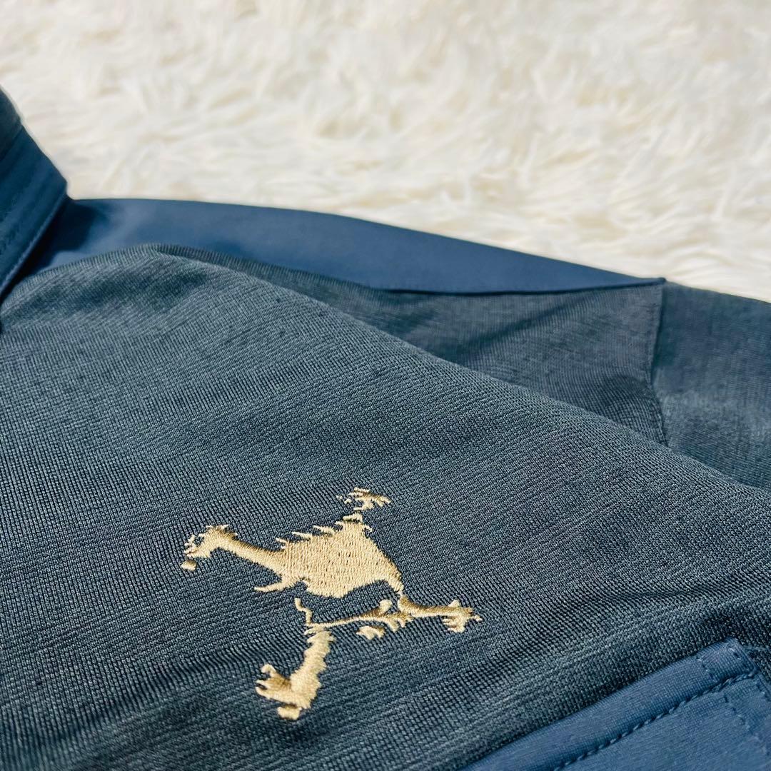 メンズウェア OAKLEY GOLF SKULL STRETCH L/S POLO XL