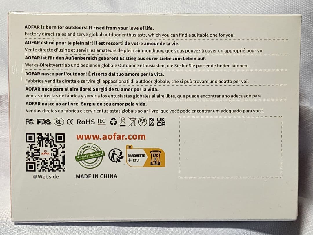 AOFAR GX6 レーザー距離計