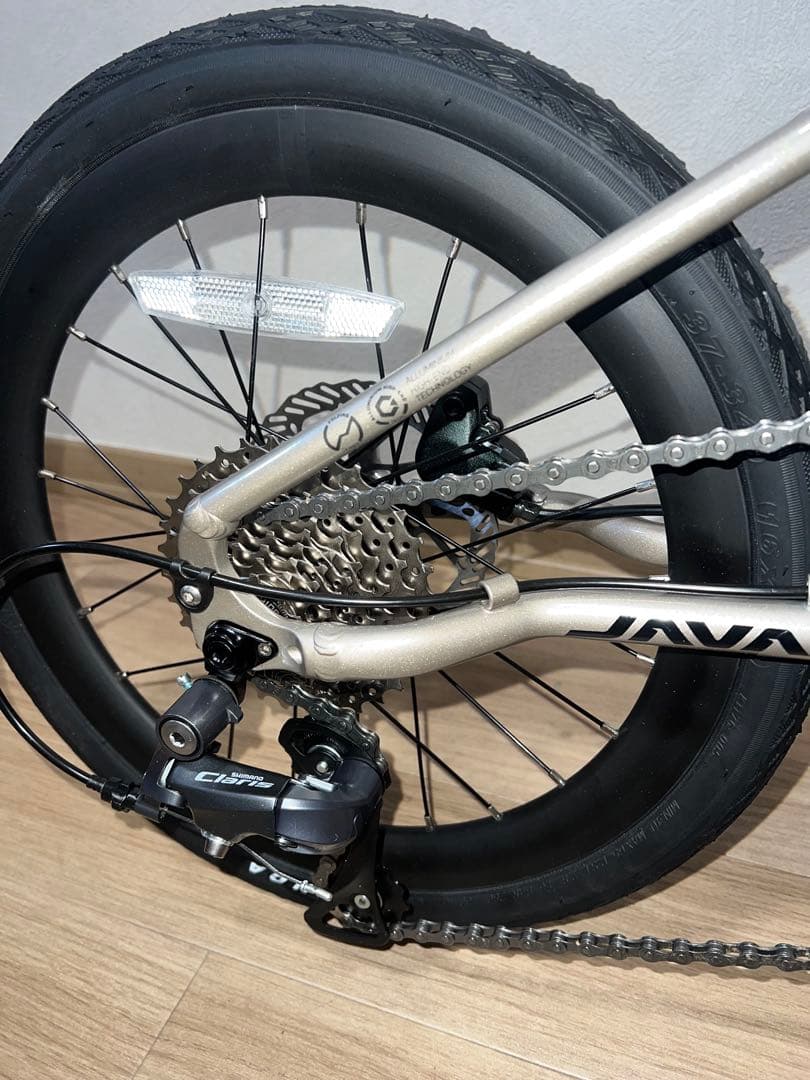 超軽量アルミ合金 競速 Brompton同系 16インチ 折りたたみ自転車