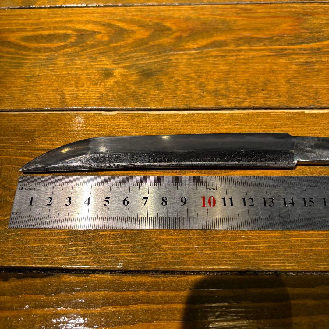 日本刀残欠クラフトナイフNo.96 藤井兼藤 切先