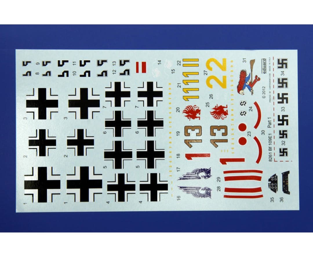 1/48 エデュアルド　メッサーシュミットＢf109Eー1