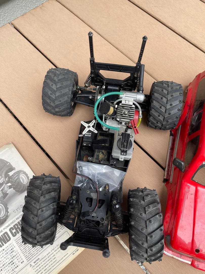 京商　エンジンカー　ランドクルーザー　2wd 旧車　kyosho ラジコン