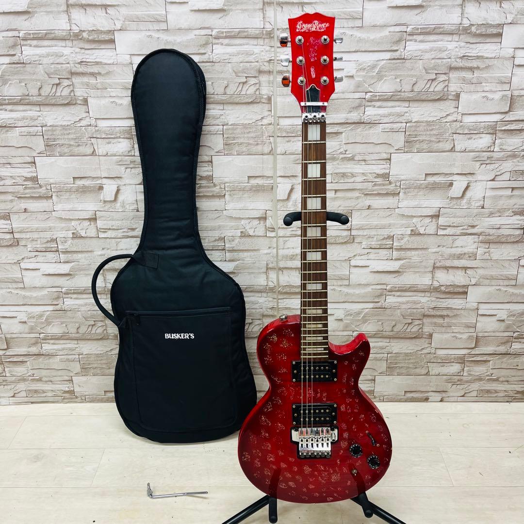 GrassRoots グラスルーツ レスポールタイプ エレキギター レッド
