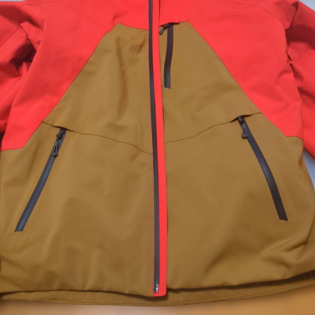 Mizuno スキーウェア Lサイズ 赤/茶色