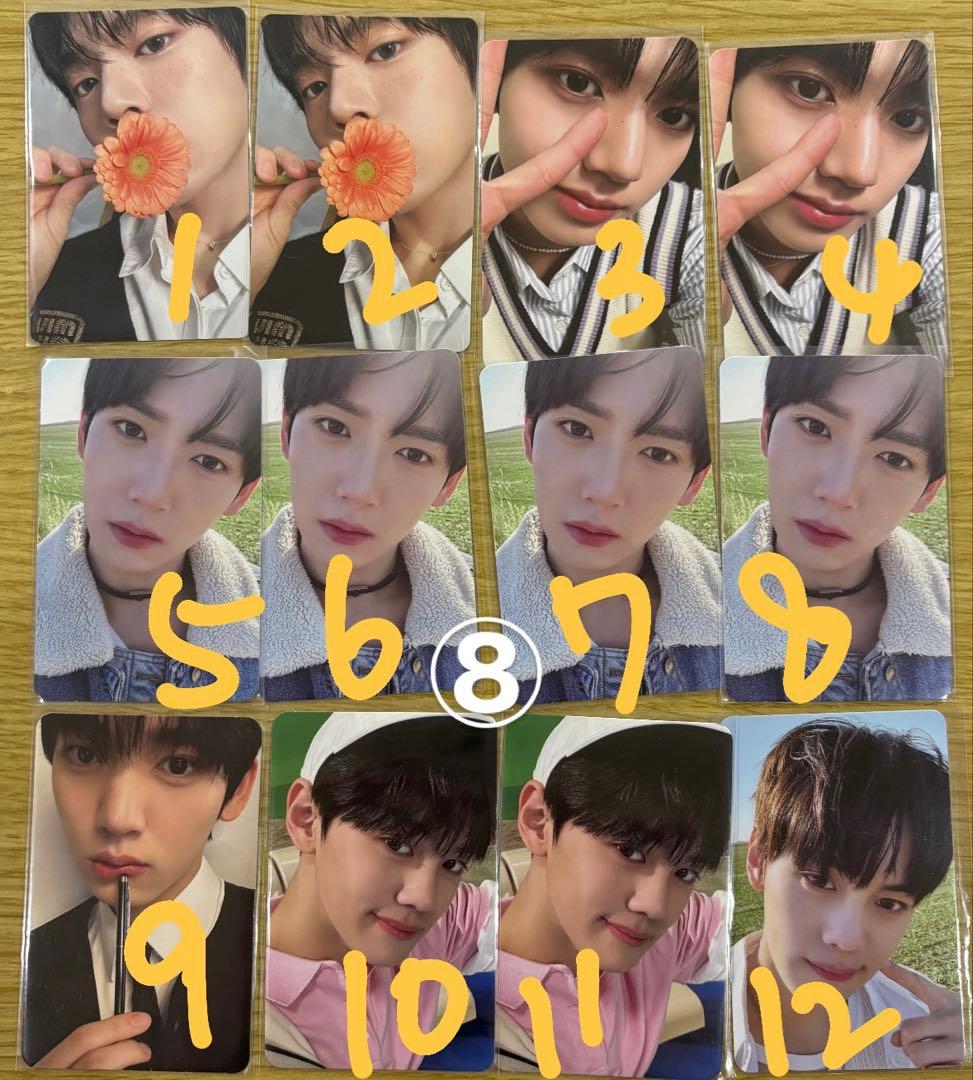 ゼベワン　トレカ　zerobaseone zb1 アルバム