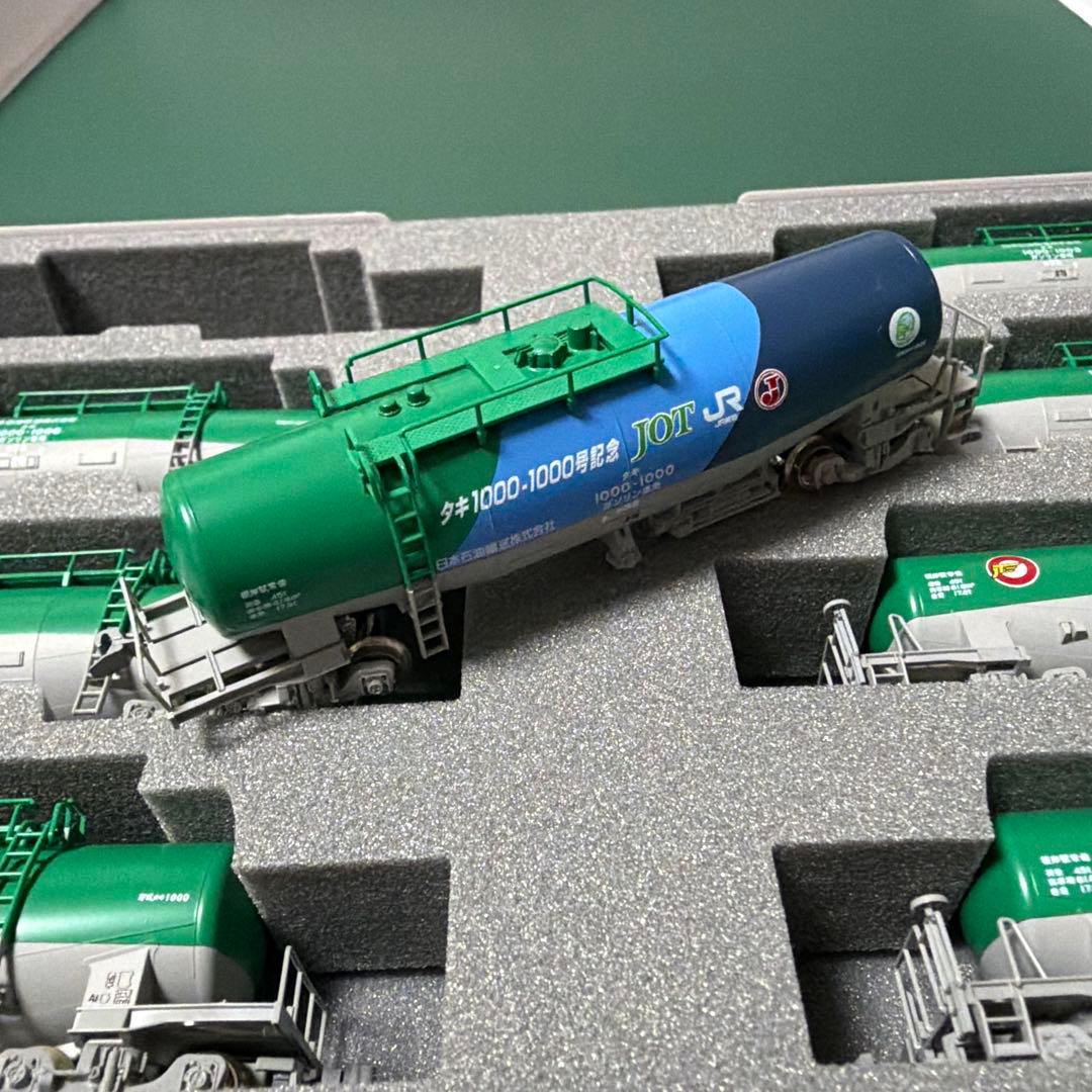 KATO 10ー1750タキ1000後期型「1000号記念塗装」入 10両セット