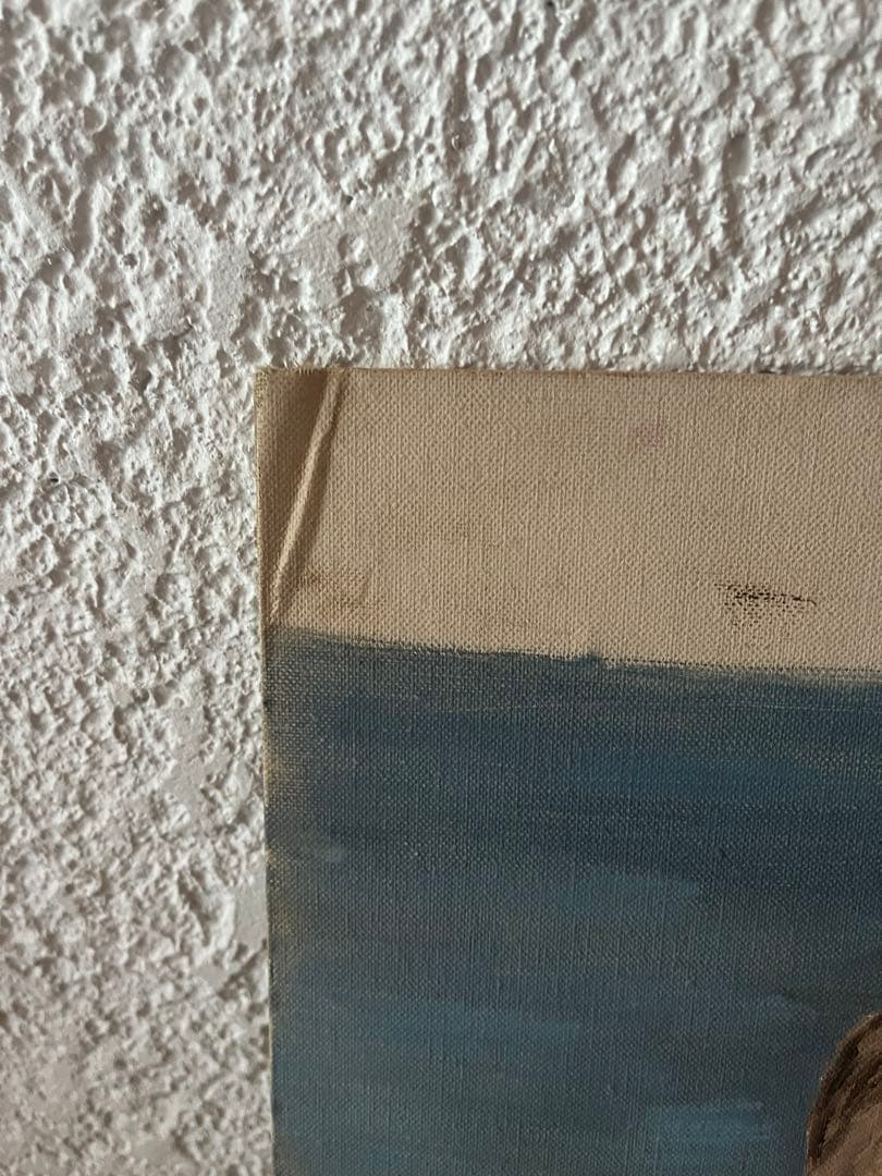 ヴィンテージ 油絵 アート hooked vintage RRL ラルフローレン