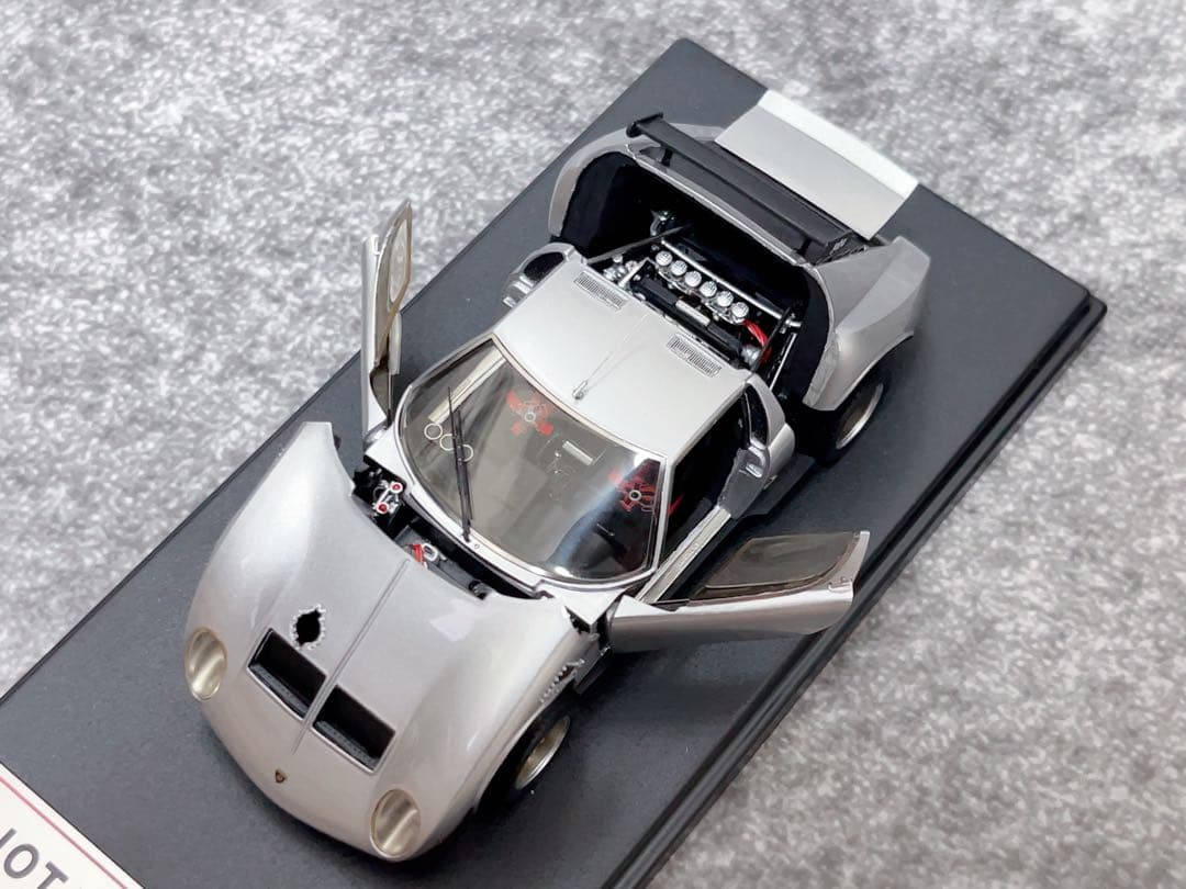 フロンティアート　1/43 ランボルギーニ ミウラ イオタ SVR シルバー